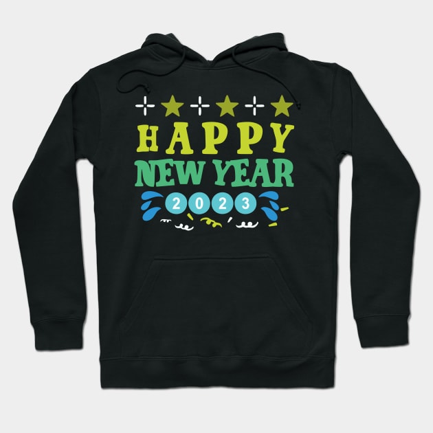 MERRY CHRISTMAS - HAPPY NEW YEAR 2023 Hoodie by levelsart